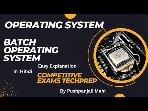 Lec 1 1 What is Operating System Introduction to Operating System Easy Explanation in Hindi