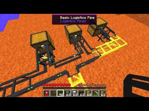 Logistics Pipes Part 1