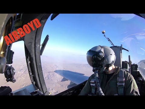 A-10 Warthog Aerial Footage • Green Flag-West