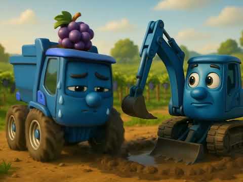 Tonis Abenteuer Folge 1: 🚜 Traubi steckt fest! | Kinder Cartoon auf Deutsch