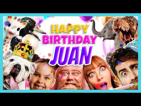 🎂 Happy Birthday Juan 🎵 Hilarious Video Gift! 🤣