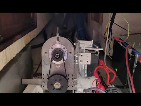 Tour of our Catalina 27 Electric Sailboat Conversion Motor, Speed Control, and Nissan Leaf Batteries
