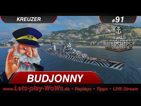 World of Warships Replay #91: Budjonny [ 4 Kills | 112K ] deutsch