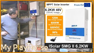€240 - Easun 6.2KW MPPT 120A Inverter With WiFi - 1564