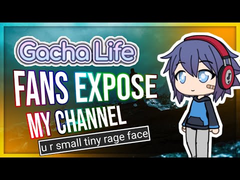 gacha life/gacha club fanboys made an exposed video on me (thebrettburnz, lentotally fans are angry) - YouTube