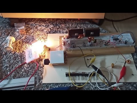 Kurzwellensender mit Klasse D Audio Modulation von eflose ELH #75