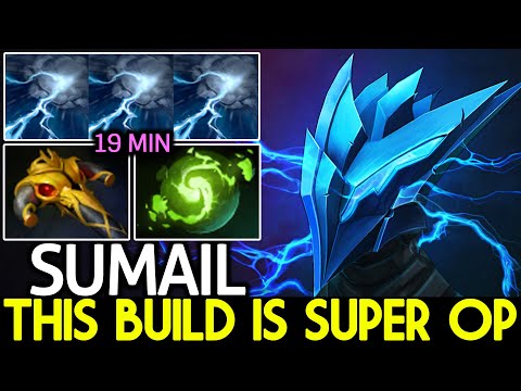 SUMAIL [Razor] 19 Min BKB + Refresher Orb 100% Unstoppable Dota 2