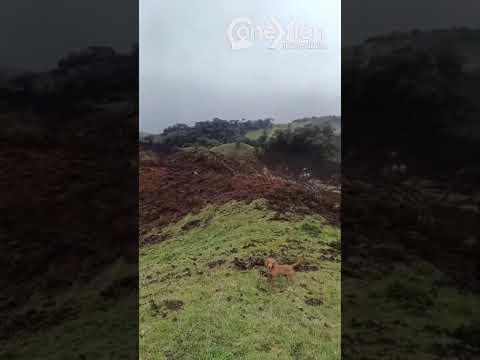 Una persona fallecida tras avalancha en zona rural de Villahermosa