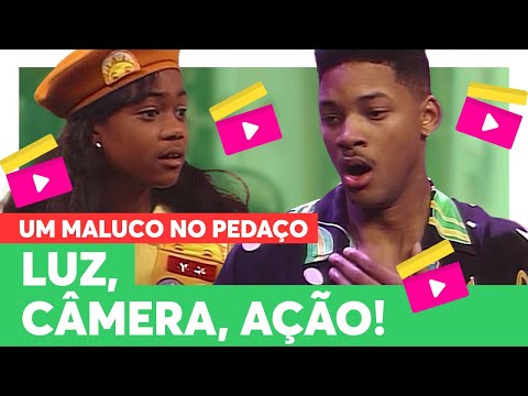 CARLTON aluga MANSÃO para gravação de um CLIPE! | Um Maluco No Pedaço