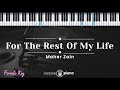 For The Rest Of My Life - Maher Zain (KARAOKE PIANO - FEMALE KEY)