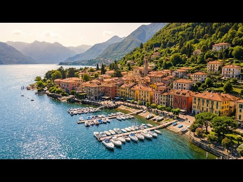 Bellano Lake Como Italy 🇮🇹 Walking Tour 4K | The most Beautiful Italian Village in the World 