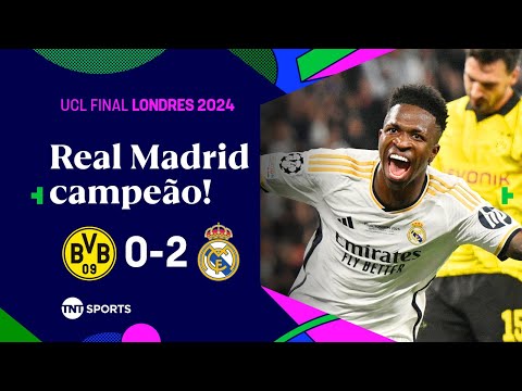 Gols e lances de Borussia Dortmund x Real Madrid