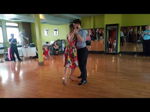 Argentine tango workshop: Maja & Marko - Giros and sacadas in close embrace - Olvidame