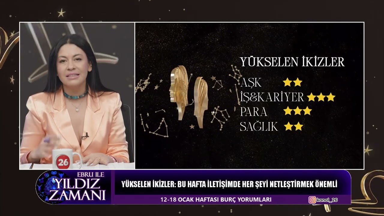 YÜKSELEN İKİZLER | 12 OCAK - 18 OCAK