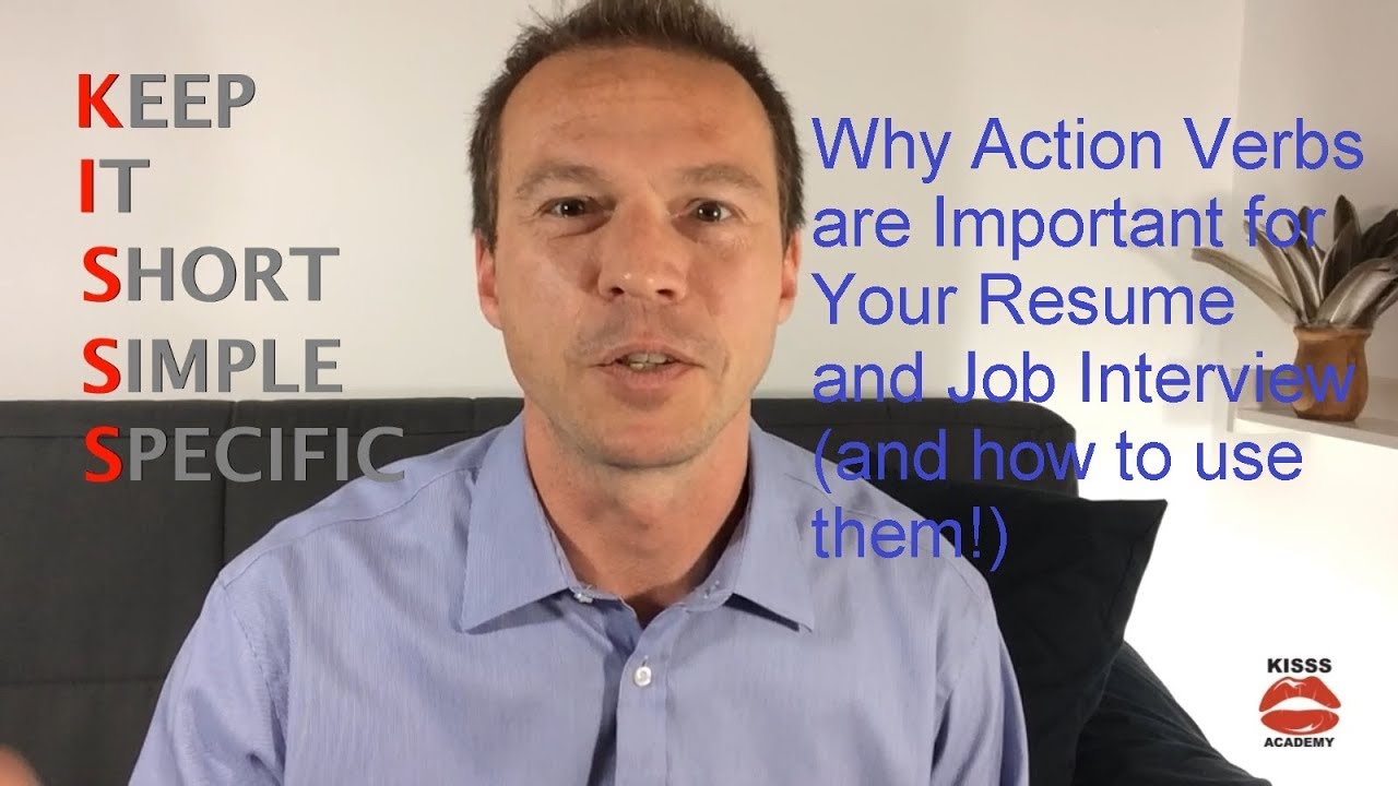 Why Action Verbs are Important for Your Resume and Job interview (and how to use them!)
