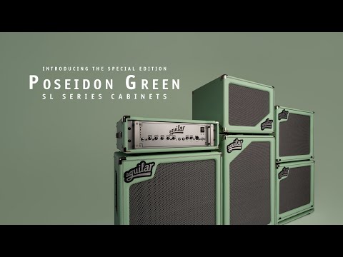 Aguilar SL 212 2x12 8 Ohm - Poseidon Green image 13