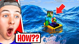 Reacting To SUPER REALISTIC Minecraft Videos