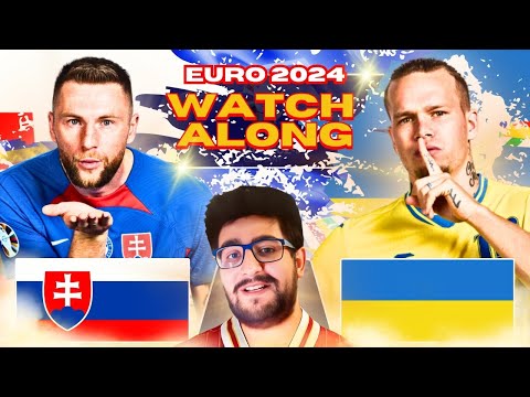 SLOVAKIA VS UKRAINE LIVE STREAM WATCHALONG! EUROS LIVE STREAM WATCHALONG!
