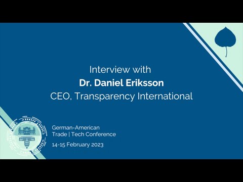 Interview with Daniel Eriksson | German-American Trade and Tech Conference 2023