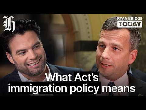 Thumbnail for What Act's new immigration policies actually mean | Ryan Bridge TODAY