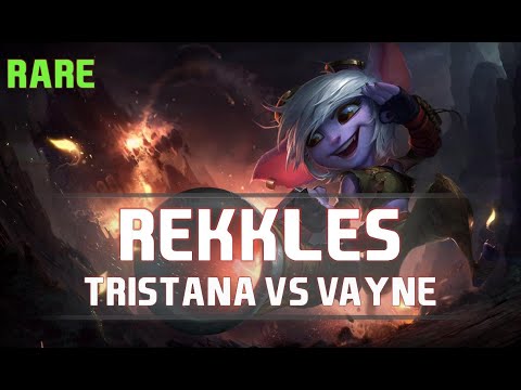 Rekkles as Tristana vs Vayne - S8 ADC Ranked Gameplay