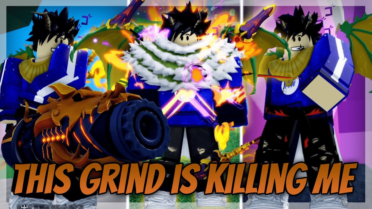 this grind is so draining... | Obtaining NEW Dragon Race + EVERY Dragon Weapon on Blox Fruits...