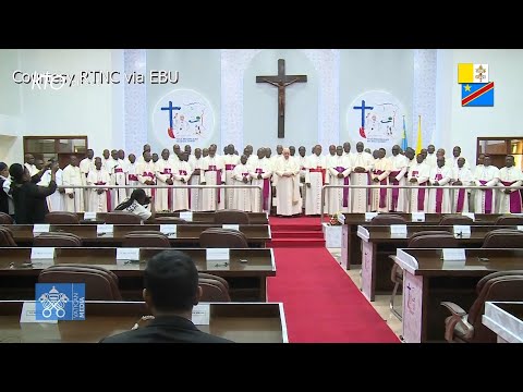 Rencontre du pape François avec les évêques de République démocratique du Congo