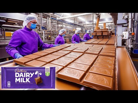 How Cadbury Dairy Milk Chocolate Are Made in Factory? 🍫🍫 Captain Discovery