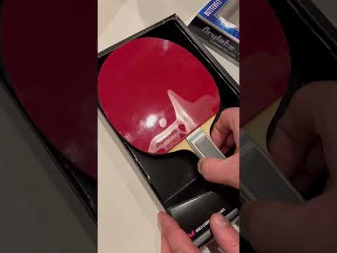 Unboxing Butterfly Viscaria Table Tennis Racket with Dignics 09C ASMR #TableTennis #Butterfly
