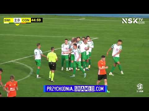 tv.nsk.pl [3:0 A. Yampol 45] MKS Świt Nowy Dwór Maz. - MMKS Concordia Elbląg 6:0 (3:0) 2023-09-30