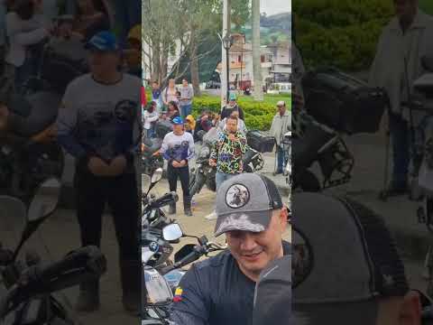 Moteros llegaron a San José de la montaña norte de Antioquia 🛵🛵🏍️
