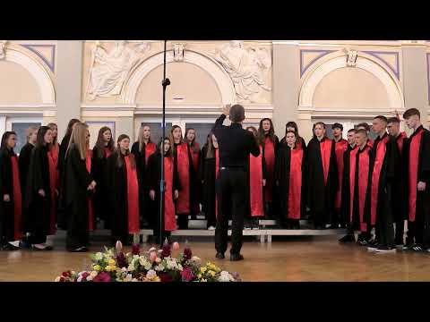 "M. Marulić" High School Mixed Choir - Veni, veni Emanuel (Z. Kodály)