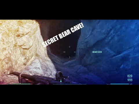 (Fallout 4/Nuka-World) Secret Bear Cave Location!