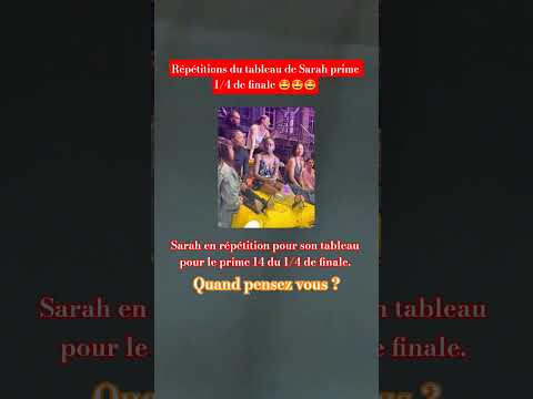 Sarah rehearsing the scoreboard for tomorrow's live show, quarter-final #sarah #staracademy #prim...