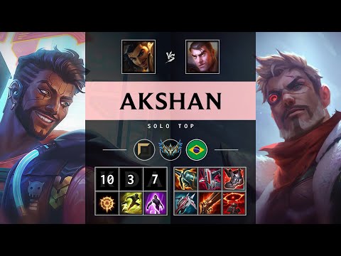 Akshan Top vs Jayce - BR Challenger Patch 25.15