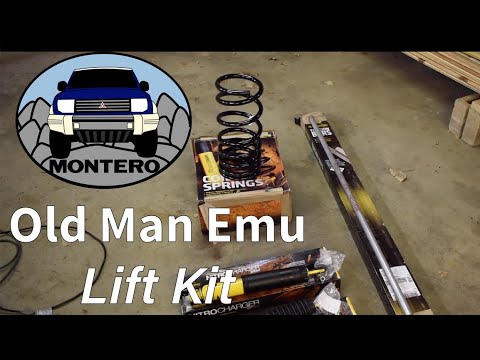 Mitsubishi Montero Lift Kit Old Man Emu by ARB Install (Pajero)