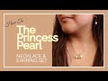 Freshwater Pearl Necklace And Earring Set