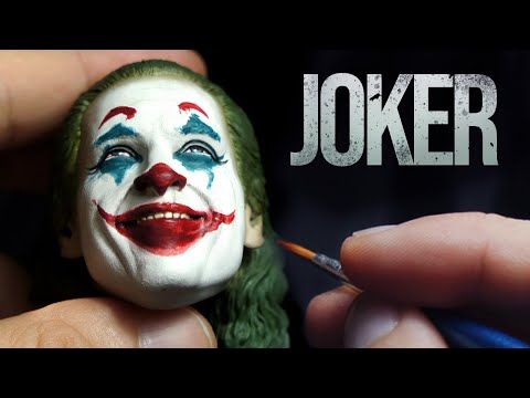 Sculpting Realistic Joker sculpture Timelapse - Movie "Joker" Trailer Film(2019)