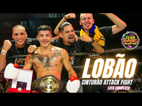 JUNIOR LOBÃO X VITOR SOMMER - Cinturão 67kg | Attack Fight
