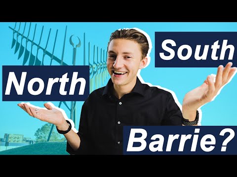 BUYING A House In BARRIE? 3 Traits Of The North & South Ends!