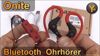 Kurztest: Onite Bluetooth In-Ear Ohrhörer / Wireless Sports Earphones / Kopfhörer