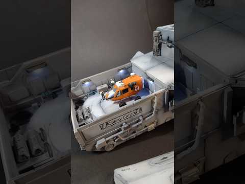 Kitbash Challenge | Cargo Spaceship from Trash #kitbash #spaceship #scifi