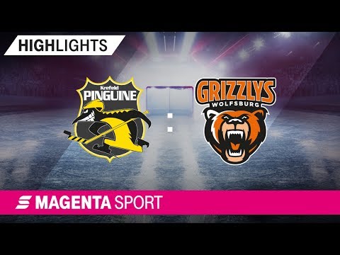 Krefeld Pinguine - Grizzlys Wolfsburg | 12. Spieltag, 19/20 | MAGENTA SPORT