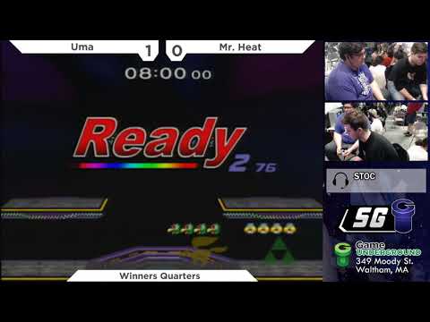 SG 21.10 SSBM - Mr. Heat (Falco, Sheik) vs. Uma (Fox, Falco) - Melee WQF