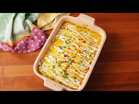 Taco Zucchini Lasagna | Delish