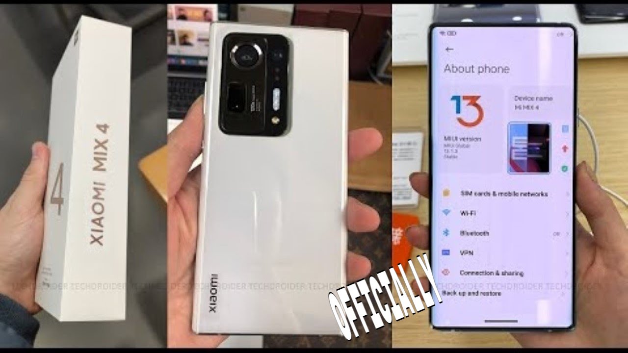 Xiaomi Mi Mix 4 - OFFICIALLY YES!