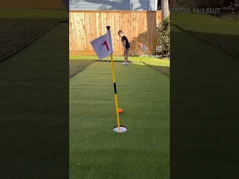 DIY Putting Green #putting #golf #shorts