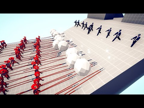 ❄️ 10 SNOW ROLLERS vs Every 50 Units - part 1 | Totally Accurate Battle Simulator | TABS