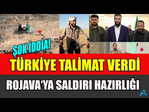 Türkiye’nin talimatı ile Rojava’ya büyük bir sal-dırı hazırlığı olduğu iddia ediliyor, işte detaylar