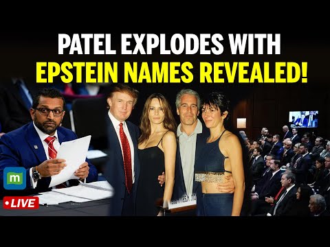 US NEWS LIVE: Kash Patel Testifies, Reveals Names in Fiery Epstein House Investigation | US Congress